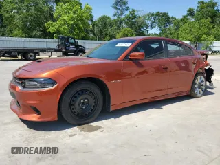 2020 Dodge Charger R/T z VIN 2C3CDXCT4LH220343, wystawiony jako Copart lot #54847845 z przebiegiem 8 008 mil mil oraz Szkoda całkowita • Salvage title. Historia ofert i sprzedaży dostępna na DreamBid. Obrazek 1.