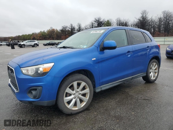 2015 Mitsubishi Outlander Sport 2.4 ES with VIN 4A4AR3AW1FE030319, listed as a Copart auction lot 52266745 with 150,147 mi miles and Clean Title. Bid and sale history available at carsss.com. Image 1.