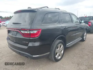 2014 Dodge Durango Limited with VIN 1C4RDJDG5EC593711, listed as a IAAI auction lot 42431980 with Not provided miles and . Bid and sale history available at DreamBid. Image 4.