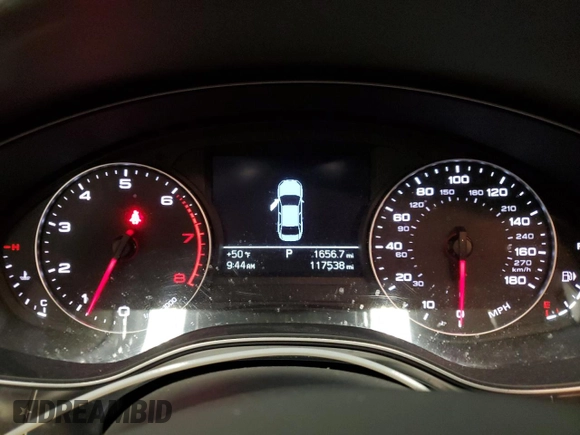 2013 Audi A6 2.0T Premium with VIN WAUCFAFC3DN026696, listed as a Copart auction lot 85013694 with 117,538 mi miles and Salvage Title. Bid and sale history available at carsss.com. Image 9.