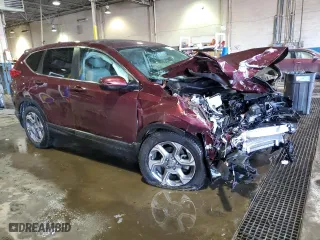 2019 Honda CR-V EX-L with VIN 2HKRW2H81KH650716, listed as a Copart auction lot 46463325 with 0 mi miles and Clean Title. Bid and sale history available at carsss.com. Image 4.