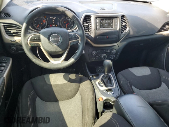 2018 Jeep Cherokee Latitude with VIN 1C4PJLCB8JD553225, listed as a Copart auction lot 45554685 with 81,331 mi miles and Salvage Title. Bid and sale history available at carsss.com. Image 8.