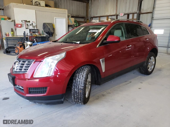 2015 Cadillac SRX Luxury Collection with VIN 3GYFNBE38FS613232, listed as a Copart auction lot 49917394 with 126,935 mi miles and Salvage Title. Bid and sale history available at carsss.com. Image 1.