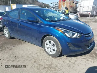 2016 Hyundai Elantra SE z VIN 5NPDH4AE3GH752784, wystawiony jako IAAI lot #41622237 z przebiegiem 40 899 mil mil oraz . Historia ofert i sprzedaży dostępna na DreamBid. Obrazek 1.