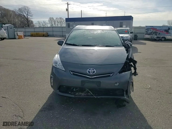 2012 Toyota Prius v Two with VIN JTDZN3EU9C3044510, listed as a Copart auction lot 51858965 with 120,643 mi miles and Salvage Title. Bid and sale history available at carsss.com. Image 11.