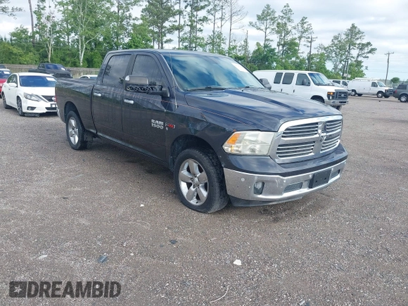 2015 Ram 1500 Big Horn z VIN 1C6RR7TM8FS711048, wystawiony jako IAAI lot #41760186 z przebiegiem Nie podano mil oraz . Historia ofert i sprzedaży dostępna na DreamBid. Obrazek 1.