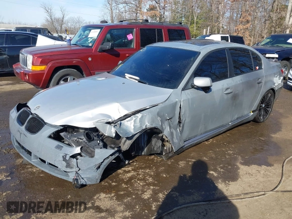 2006 BMW 5 Series 550i with VIN WBANB53586CN93308, listed as a IAAI auction lot 41426451 with 226,984 mi miles and . Bid and sale history available at DreamBid. Image 2.