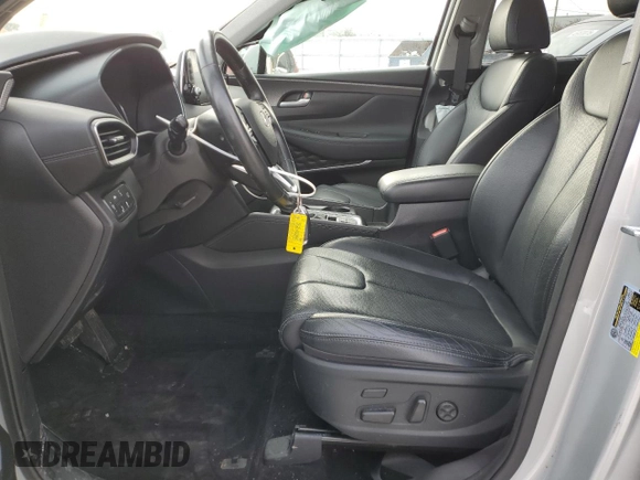 2020 Hyundai Santa Fe Limited with VIN 5NMS5CAA3LH174698, listed as a Copart auction lot 45596365 with 58,338 mi miles and Salvage Title. Bid and sale history available at carsss.com. Image 7.