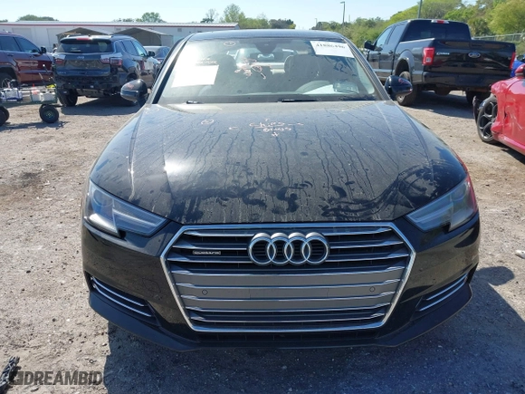 2017 Audi A4 Premium with VIN WAUANAF4XHN006700, listed as a IAAI auction lot 41886496 with 64,758 mi miles. Bid and sale history available at carsss.com. Image 12.