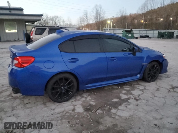 2021 Subaru WRX Premium with VIN JF1VA1C69M9822568, listed as a Copart auction lot 81833414 with 28,474 mi miles and Salvage Title. Bid and sale history available at carsss.com. Image 3.