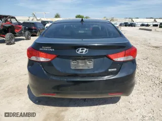 2012 Hyundai Elantra GLS with VIN KMHDH4AE2CU463309, listed as a Copart auction lot 54091795 with 209,515 mi miles and Clean Title. Bid and sale history available at carsss.com. Image 6.