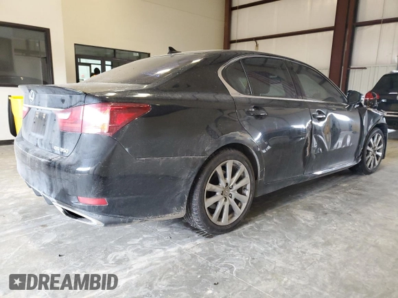 2013 Lexus GS 350 with VIN JTHBE1BL5D5027810, listed as a Copart auction lot 45490105 with 121,268 mi miles and Salvage Title. Bid and sale history available at carsss.com. Image 3.
