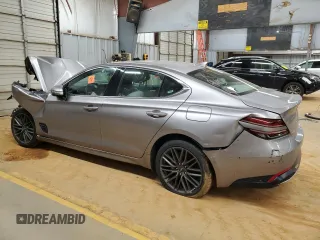 2023 Genesis G70 2.0T with VIN KMTG34TA2PU131582, listed as a Copart auction lot 41963835 with 28,512 mi miles and Non Repairable. Bid and sale history available at DreamBid. Image 2.