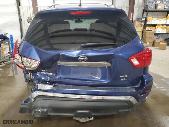 2018 Nissan Pathfinder SL with VIN 5N1DR2MM3JC666698, listed as a Copart auction lot 47342565 with 93,926 mi miles and Salvage Title. Bid and sale history available at carsss.com. Image 6.