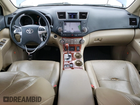 2012 Toyota Highlander Limited with VIN 5TDDK3EH9CS154252, listed as a Copart auction lot 48169895 with 225,493 mi miles and Salvage title. Bid and sale history available at DreamBid. Image 8.