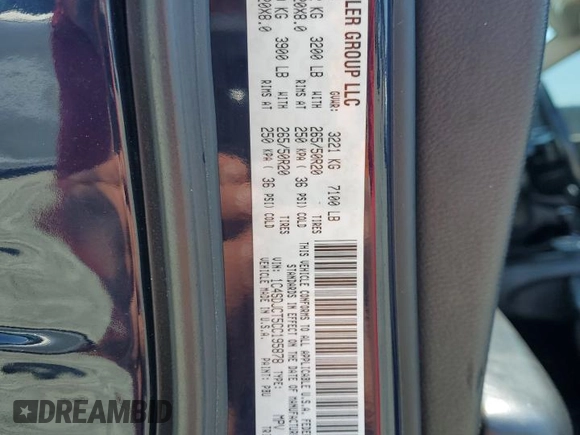 2012 Dodge Durango R/T z VIN 1C4SDJCT5CC195878, wystawiony jako Copart lot #50727765 z przebiegiem 217 623 mil mil oraz Czysty tytuł • Clean title. Historia ofert i sprzedaży dostępna na DreamBid. Obrazek 13.