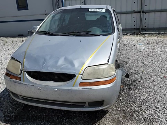 2006 Chevrolet Aveo LT with VIN KL1TG66696B619367, listed as a Copart auction lot 62567655 with 174,548 mi miles and Salvage title. Bid and sale history available at DreamBid. Image 14.