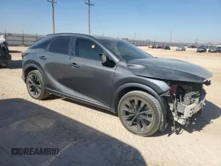 2024 Lexus RX 500h F Sport Performance z VIN 2T2BCMEA8RC013392, wystawiony jako Copart lot #88410815 z przebiegiem 25 609 mil mil oraz Szkoda całkowita • Salvage title. Historia ofert i sprzedaży dostępna na DreamBid. Obrazek 4.