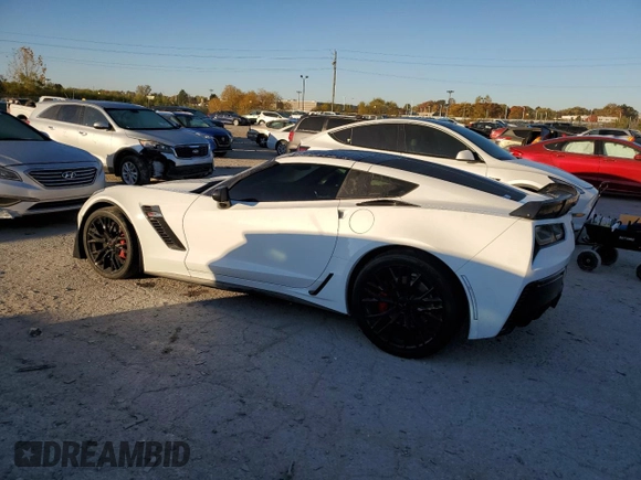 2015 Chevrolet Corvette Z06 1LZ with VIN 1G1YN2D6XF5600852, listed as a Copart auction lot 77619184 with 47,557 mi miles and Clean Title. Bid and sale history available at carsss.com. Image 2.