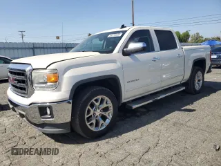 2015 GMC Sierra 1500 SLT with VIN 3GTP1VEC7FG440829, listed as a Copart auction lot 58575535 with 95,481 mi miles and Salvage title. Bid and sale history available at DreamBid. Image 1.