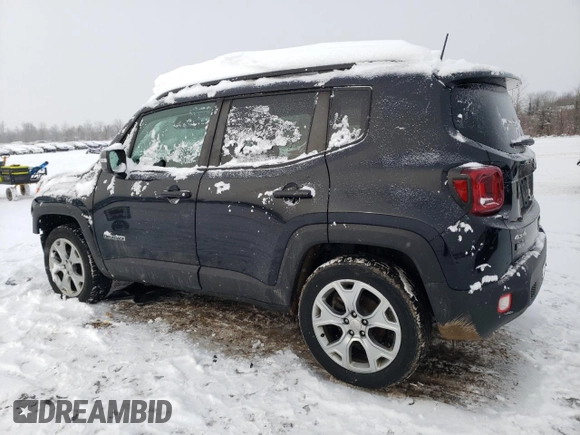 2020 Jeep Renegade Limited with VIN ZACNJBD17LPL70570, listed as a Copart auction lot 45748405 with 72,081 mi miles and Salvage title. Bid and sale history available at DreamBid. Image 2.
