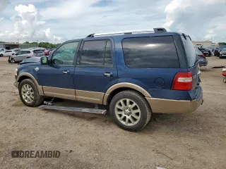 2013 Ford Expedition XLT with VIN 1FMJU1H5XDEF08088, listed as a Copart auction lot 62308255 with 123,203 mi miles and Salvage title. Bid and sale history available at DreamBid. Image 2.