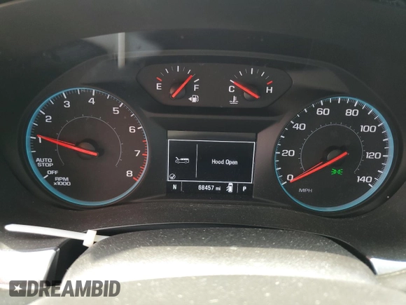 2021 Chevrolet Traverse LS with VIN 1GNERFKW3MJ108622, listed as a Copart auction lot 54209845 with 68,457 mi miles and Salvage title. Bid and sale history available at DreamBid. Image 9.