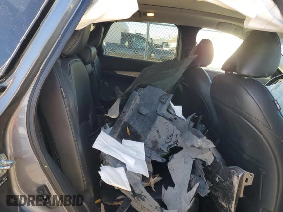 2021 Infiniti QX50 Luxe with VIN 3PCAJ5BB7MF107986, listed as a Copart auction lot 84916204 with 36,751 mi miles and Salvage title. Bid and sale history available at DreamBid. Image 10.