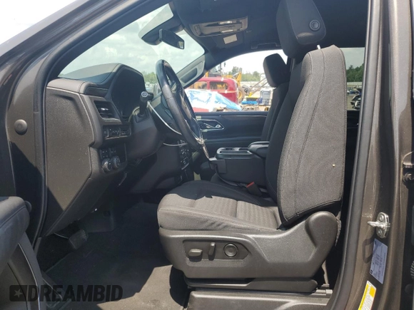 2021 Chevrolet Suburban LS with VIN 1GNSKBED0MR300723, listed as a Copart auction lot 65056755 with 58,497 mi miles and Salvage title. Bid and sale history available at DreamBid. Image 7.
