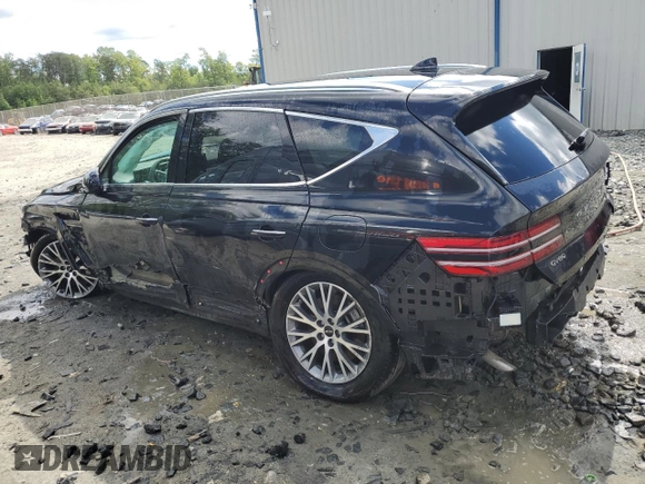 2025 Genesis GV80 Standard with VIN KMUHFESB5SU240229, listed as a Copart auction lot 55036385 with 12,740 mi miles and Clean title. Bid and sale history available at DreamBid. Image 2.