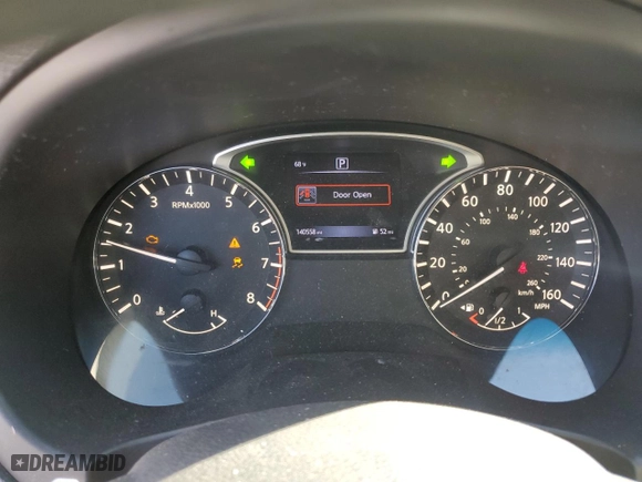 2017 Nissan Altima 2.5 SR with VIN 1N4AL3AP6HC497676, listed as a Copart auction lot 46366265 with 140,558 mi miles and Salvage Title. Bid and sale history available at carsss.com. Image 9.