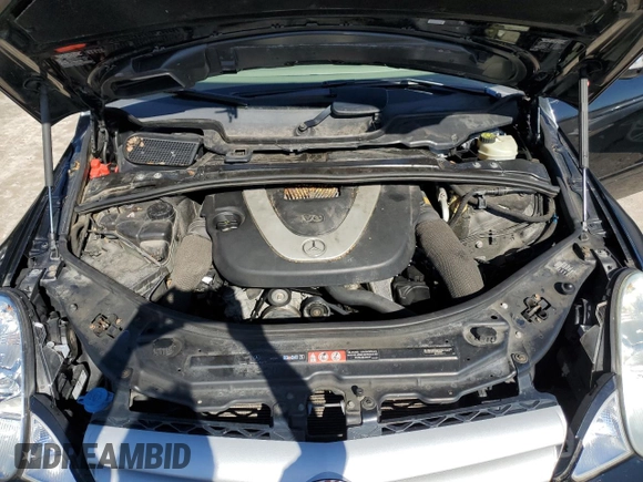 2006 Mercedes-Benz R 3.5L with VIN 4JGCB65E26A011594, listed as a Copart auction lot 52718575 with 132,167 mi miles and Salvage Title. Bid and sale history available at carsss.com. Image 12.