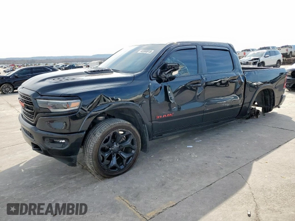 2022 Ram 1500 Limited z VIN 1C6SRFHT4NN200820, wystawiony jako Copart lot #45584915 z przebiegiem 81 858 mil mil oraz Szkoda całkowita • Salvage title. Historia ofert i sprzedaży dostępna na DreamBid. Obrazek 1.