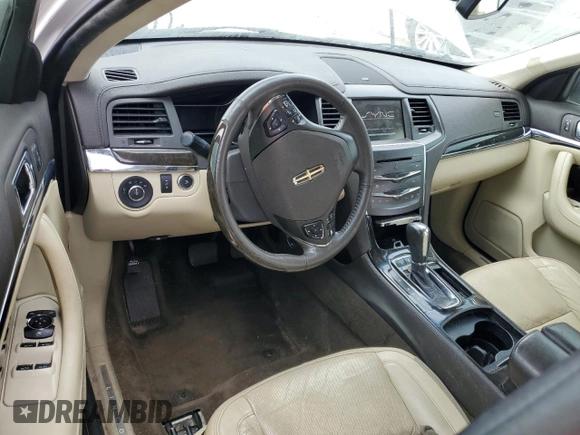 2013 Lincoln MKS EcoBoost with VIN 1LNHL9FT0DG607721, listed as a Copart auction lot 85129344 with 158,191 mi miles and Salvage title. Bid and sale history available at DreamBid. Image 8.