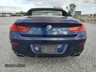 2012 BMW 6 Series 650i z VIN WBALZ3C50CDL70497, wystawiony jako Copart lot #82409164 z przebiegiem 17 982 mil mil oraz Szkoda całkowita • Salvage title. Historia ofert i sprzedaży dostępna na DreamBid. Obrazek 6.