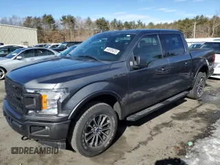 2018 Ford F-150 XL with VIN 1FTEW1EP8JFE28185, listed as a Copart auction lot 44695425 with 127,678 mi miles and Salvage Title. Bid and sale history available at carsss.com. Image 1.