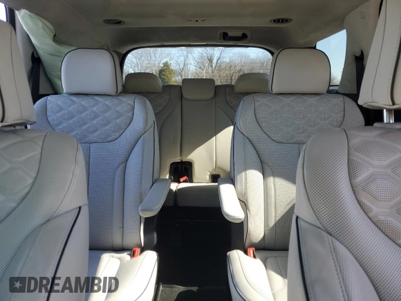 2022 Hyundai Palisade Calligraphy z VIN KM8R7DHE6NU392875, wystawiony jako Copart lot #48291705 z przebiegiem 21 152 mil mil oraz Szkoda całkowita • Salvage title. Historia ofert i sprzedaży dostępna na DreamBid. Obrazek 10.