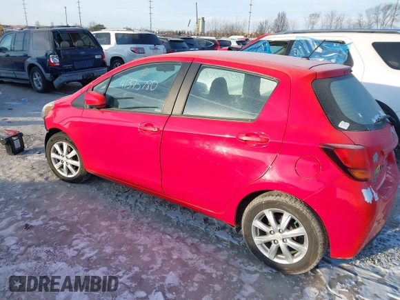 2015 Toyota Yaris L with VIN VNKKTUD34FA036246, listed as a IAAI auction lot 41375780 with 88,929 mi miles. Bid and sale history available at carsss.com. Image 14.