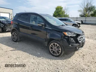 2018 Ford EcoSport Titanium z VIN MAJ6P1WL7JC195744, wystawiony jako Copart lot #68711664 z przebiegiem 6 770 mil mil oraz Szkoda całkowita • Salvage title. Historia ofert i sprzedaży dostępna na DreamBid. Obrazek 4.