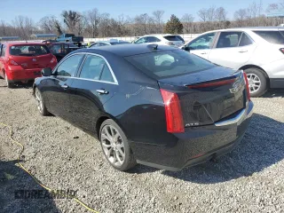 2015 Cadillac ATS Sedan Luxury RWD with VIN 1G6AB5RA7F0124835, listed as a Copart auction lot 46309755 with 136,746 mi miles and Clean Title. Bid and sale history available at carsss.com. Image 2.