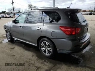 2018 Nissan Pathfinder SV с VIN 5N1DR2MN2JC662179, выставлен на аукционе Copart как лот 54833995 с пробегом 61 321 миль миль и Списание • Salvage title. История ставок и продаж доступна на DreamBid. Изображение 2.