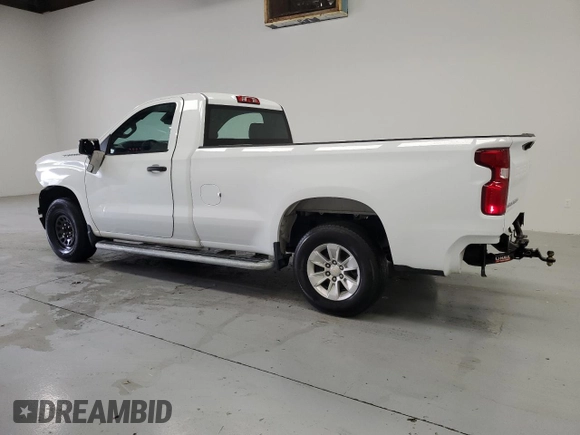 2023 Chevrolet Silverado 1500 Work Truck with VIN 3GCNAAEDXPG297319, listed as a Copart auction lot 54720555 with 14,932 mi miles and Clean Title. Bid and sale history available at carsss.com. Image 2.