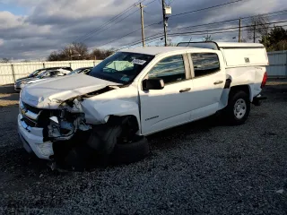 2020 Chevrolet Colorado 4WD Work Truck with VIN 1GCGTBEN9L1222959, listed as a Copart auction lot 83434044 with 103,920 mi miles and Salvage Title. Bid and sale history available at carsss.com. Image 1.