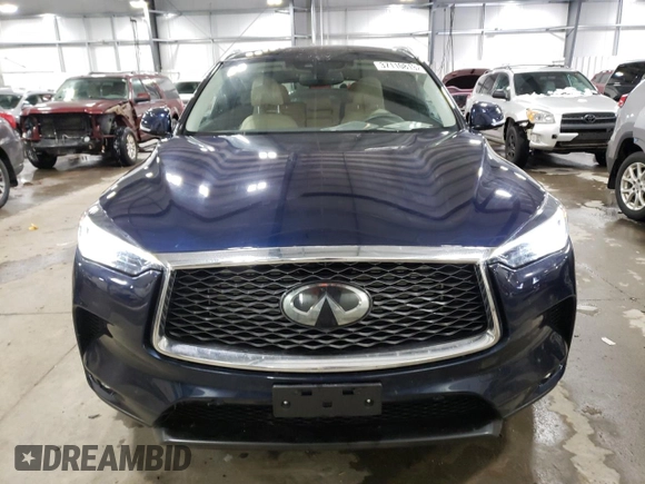 2021 Infiniti QX50 SENSORY with VIN 3PCAJ5CB4MF100086, listed as a Copart auction lot 37110813 with 11,250 mi miles. Bid and sale history available at carsss.com. Image 5.