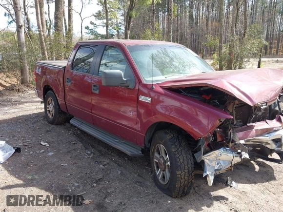 2006 Ford F-150 XLT with VIN 1FTPW14596KC84539, listed as a IAAI auction lot 41833157 with 1 mi miles. Bid and sale history available at carsss.com. Image 1.