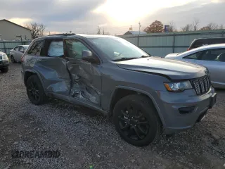 2022 Jeep Grand Cherokee WK Laredo E with VIN 1C4RJFAG1NC119491, listed as a Copart auction lot 78630104 with 37,876 mi miles and Salvage Title. Bid and sale history available at carsss.com. Image 4.