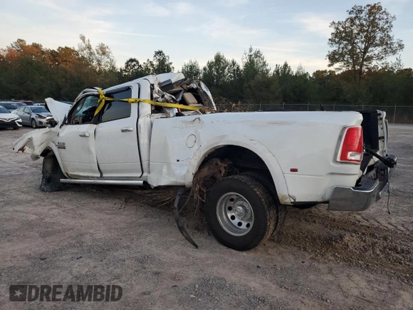 2014 Ram 3500 Laramie with VIN 3C63RRJLXEG132984, listed as a Copart auction lot 78882914 with Not Provided miles and Salvage Title. Bid and sale history available at carsss.com. Image 2.