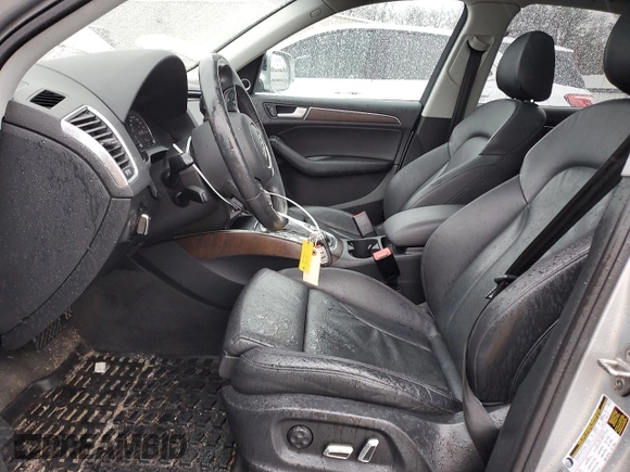 2014 Audi Q5 Premium Plus with VIN WA1CMAFP4EA078661, listed as a Copart auction lot 49681305 with 77,092 mi miles and Salvage title. Bid and sale history available at DreamBid. Image 7.