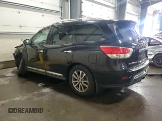 2015 Nissan Pathfinder Platinum with VIN 5N1AR2MM1FC700700, listed as a Copart auction lot 56637765 with 201,149 mi miles and Salvage title. Bid and sale history available at DreamBid. Image 2.