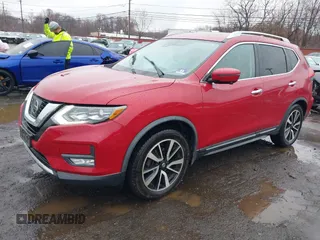 2017 Nissan Rogue S with VIN JN8AT2MVXHW278799, listed as a IAAI auction lot 41838458 with 84,742 mi miles and . Bid and sale history available at DreamBid. Image 18.
